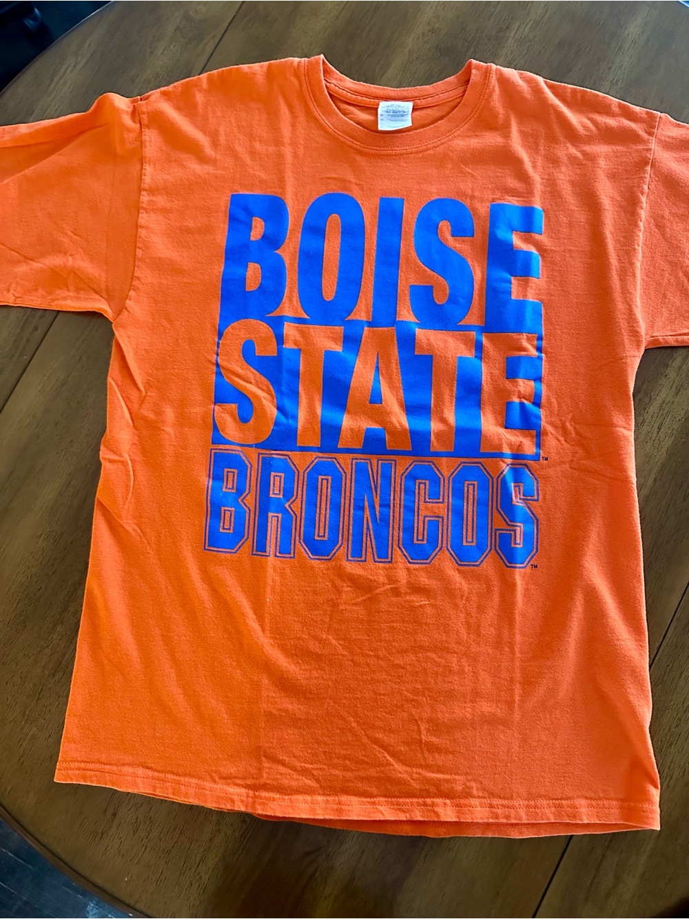 Retro Orange Boise State T-Shirt